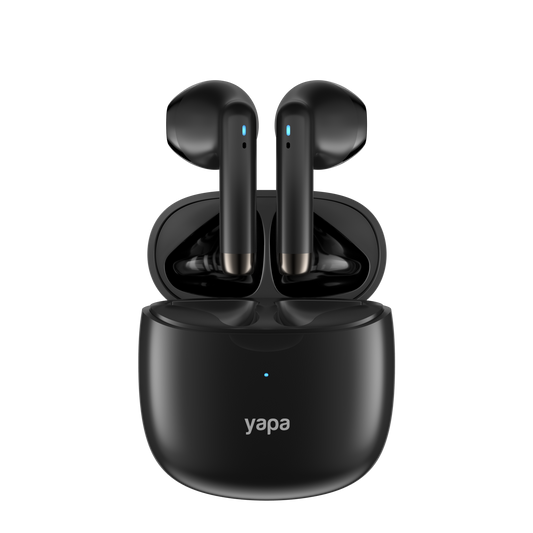 Yapa Pro Wireless Earbuds (Black) | Cordless Wireless Earbuds | True Wireless Earbuds | Wireless Earbuds | Best Wireless Earbuds | Best Sound Quality Wireless Earbuds | High Quality Earbuds | Wireless Bluetooth Earbuds | Yapa Electronics