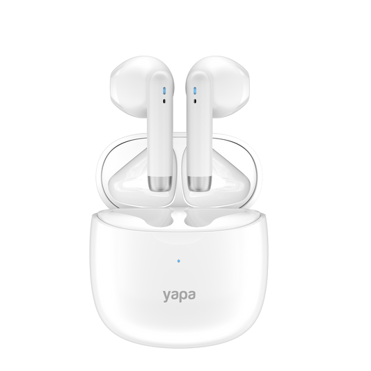 Yapa Pro Wireless Earbuds White | True Wireless Earbuds | Wireless Earbuds | the Best Wireless Earbuds | Best Sound Quality Wireless Earbuds | High Quality Earbuds | Yapa Electronics